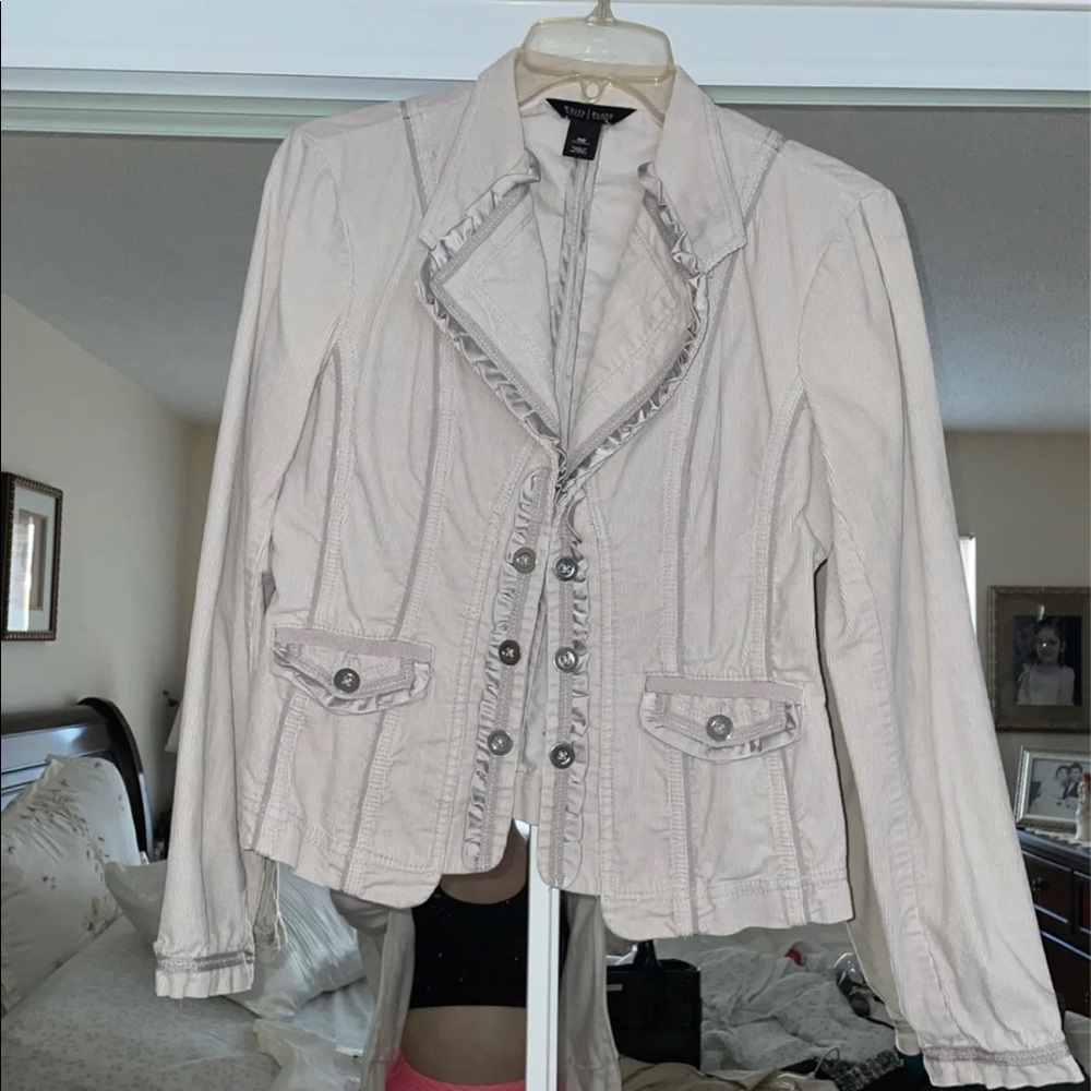White House Black Market Corduroy Blazer
